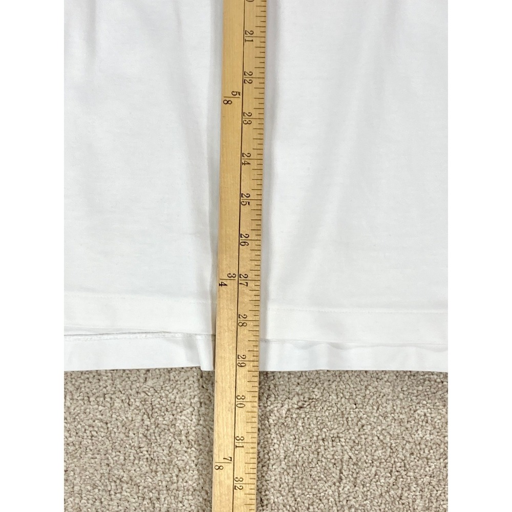 Polo Ralph Lauren Polo Shirt Mens XXL White Cotton Classic Pony Logo Old Money - Picture 8 of 10
